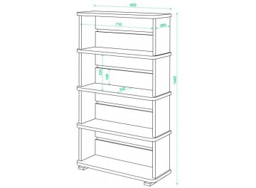 Стеллаж СБ-25/4