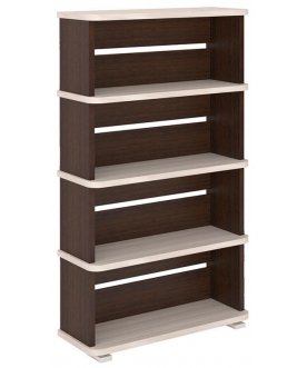 Стеллаж СБ-25/2 карамель / венге