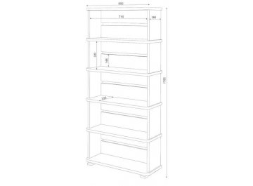 Стеллаж СБ-25/5