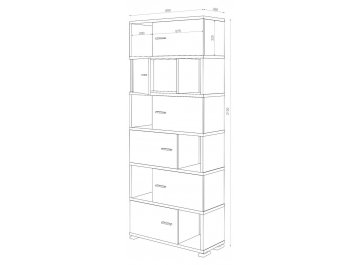 Стеллаж Эланта-30/6