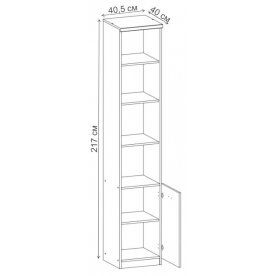 Стеллаж Малькольм REG 1D P