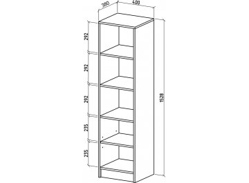 Стеллаж Бостон-1