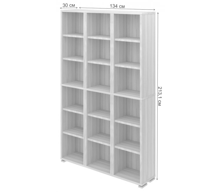 Стеллаж ПУ-40-1 К карамель