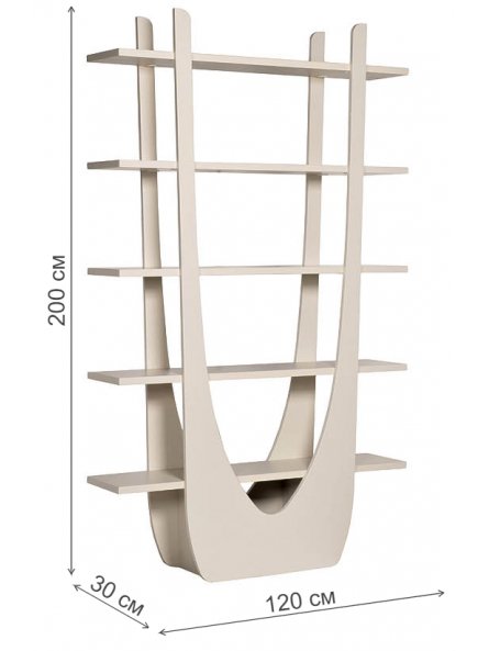Стеллаж Quadro 58DB-SH15873