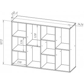 Стеллаж СТ104