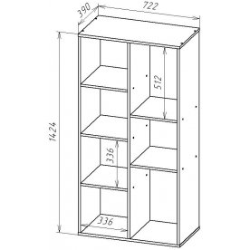 Стеллаж СТ142