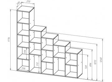 Стеллаж СТ-Л175