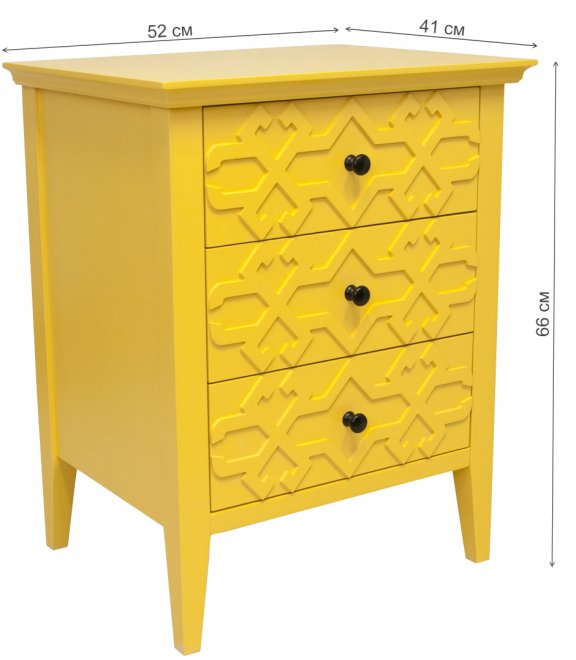 Тумба Friz MGCG-05-Y желтая