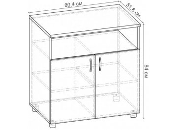 Тумба Тумба 800 Т.021.800-01
