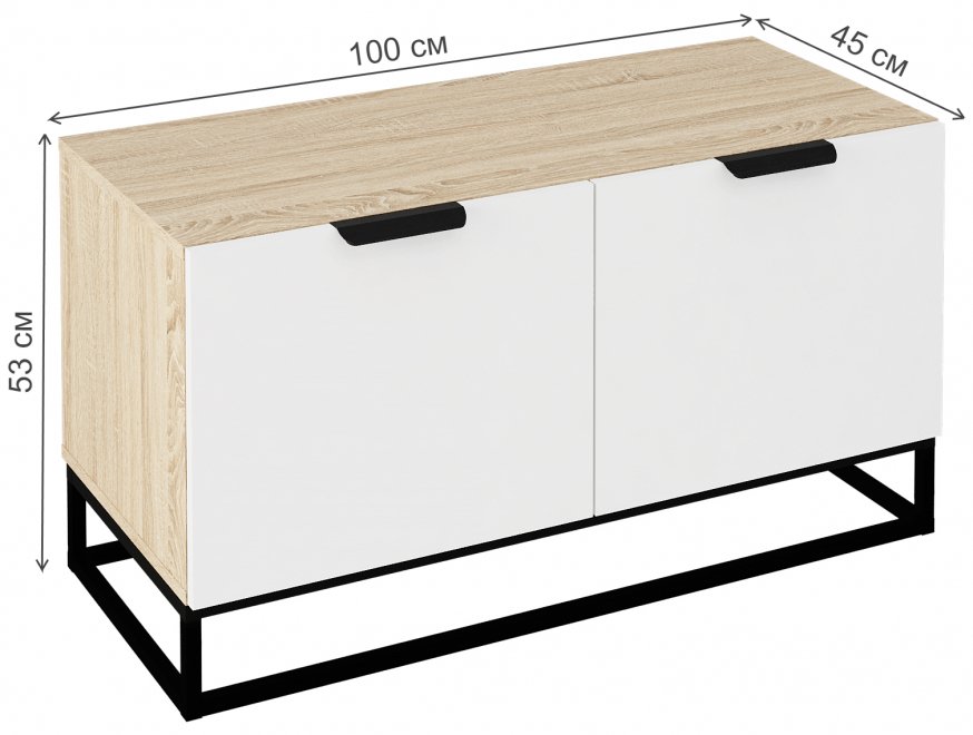Тумба Норд Лофт Т01-1000