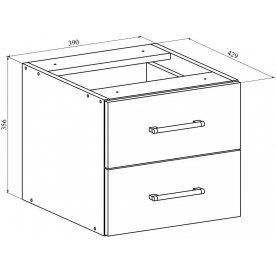 Тумба подвесная ОФ-21