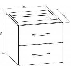 Тумба подвесная ОФ-21