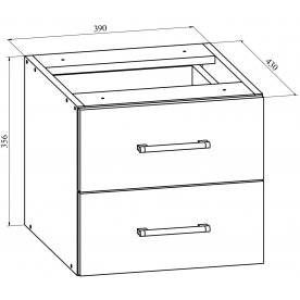 Тумба подвесная ОФ-21
