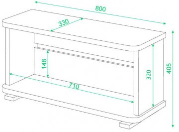 Тумба Эланта-25/1
