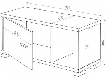 Тумба Эланта-30/1