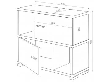 Тумба Эланта-30/2