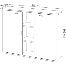 Тумба СУ ш3в1+2ФГ+1ФС