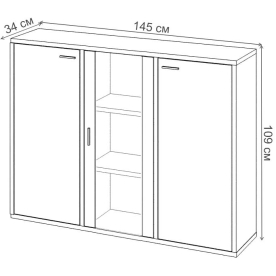 Тумба СУ ш3в1+2ФГ+1ФС