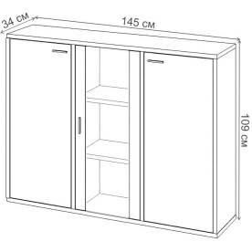Тумба СУ ш3в1+2ФГ+1ФС