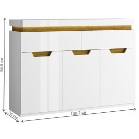 Тумба Torino 3D2S