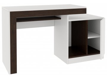 Комплект для кабинета Модена комплектация 3 белый / венге