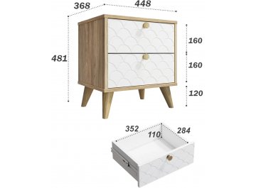 Комплект для кабинета Велламо ВО-107