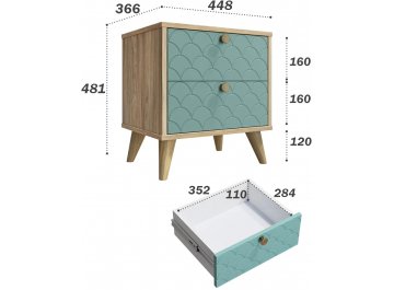 Комплект для кабинета Велламо ВО-108