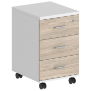 белый / дуб светлый