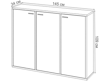 Тумба СУ ш3в1+3ФГ КШ