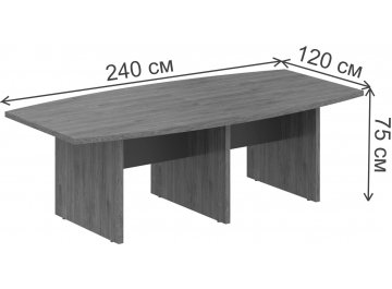 Стол для переговоров SkyLand MORRIS TREND MCT 2412.1 2400х1200х750