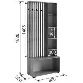 Готовая прихожая Бери К4