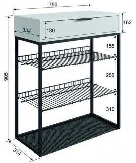 Готовая прихожая Бери К5