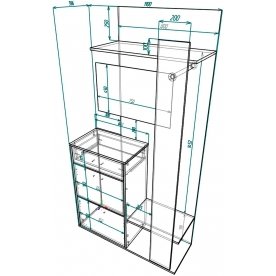 Готовая прихожая Мебелеф-30