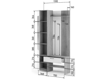 Готовая прихожая Торонто 4