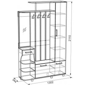 Прихожая Барселона 1