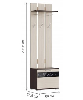 Готовая прихожая Барка ВШТ-03