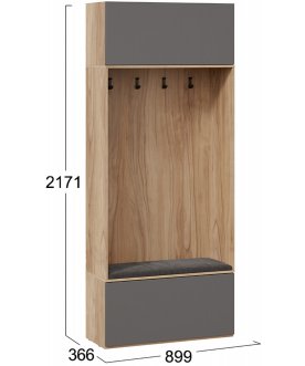 Готовая прихожая Порто ТД-393.08.01