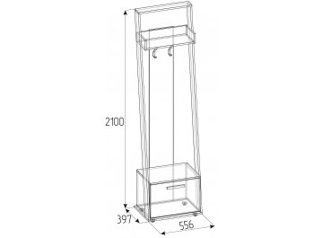 Готовая прихожая Nature 77