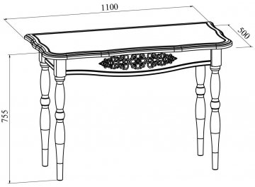 Модульная прихожая Ассоль АС-053 комплектация 7