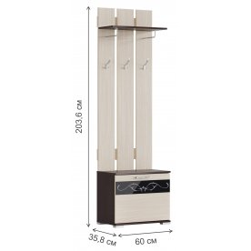 Модульная прихожая Барка комплектация 2