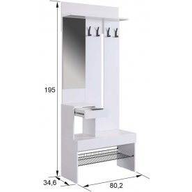 Модульная прихожая Баско К5 комплектация 5