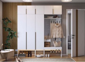 Модульная прихожая Баско К7 комплектация 7