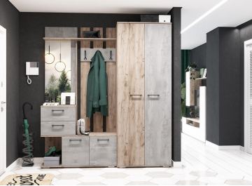 Модульная прихожая Вальс комплектация 1