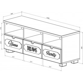Модульная прихожая Дримстар-001 комплектация 1