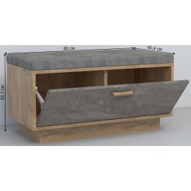 Модульная прихожая Эго комплектация 1