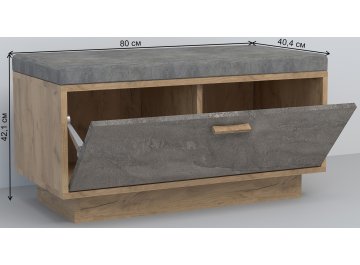 Модульная прихожая Эго комплектация 1