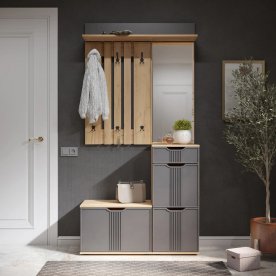 Модульная прихожая Эмилия ЭЛ-003 комплектация 2