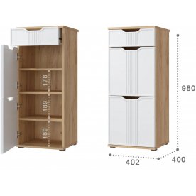 Модульная прихожая Эмилия комплектация 2