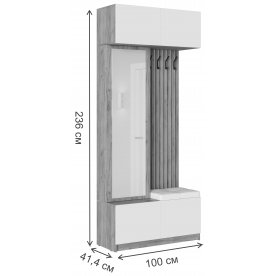 Модульная прихожая Хадали комплектация 1
