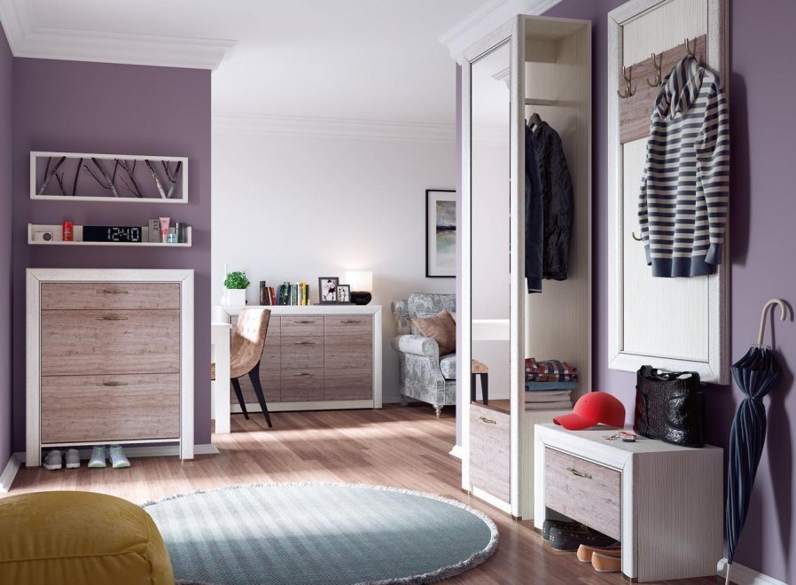 Модульная прихожая Olivia дуб анкона